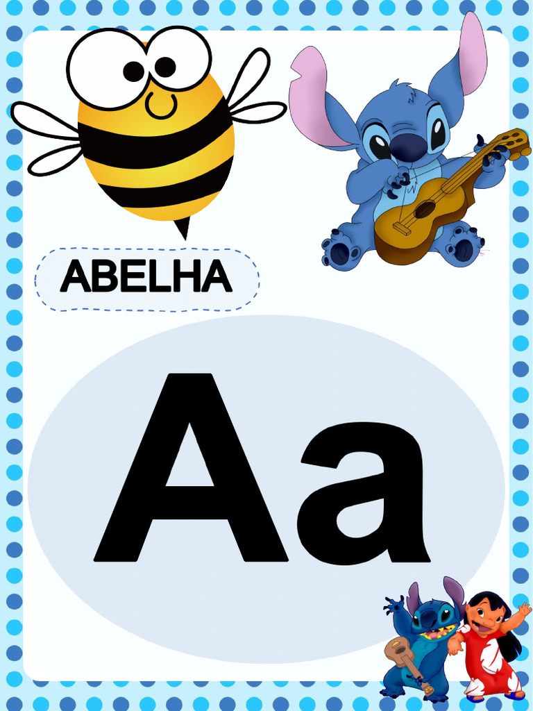 Alfabeto Lilo e Stitch | PDF