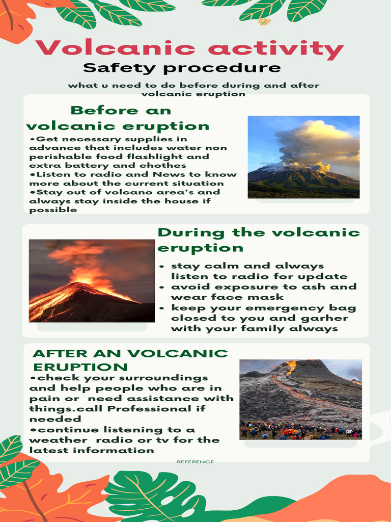 Volcanic Eruption Safety Guide | PDF