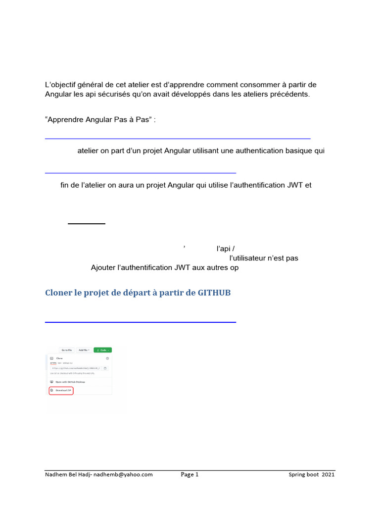 Authentification JWT avec Angular 19 | PDF | Informatique