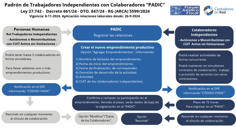 Trabajadores Independientes Con Colaboradores PADIC 1 | PDF