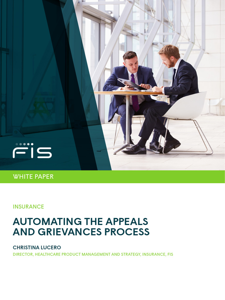 Automating Appeals and Grievances Process | PDF | Business Process ...