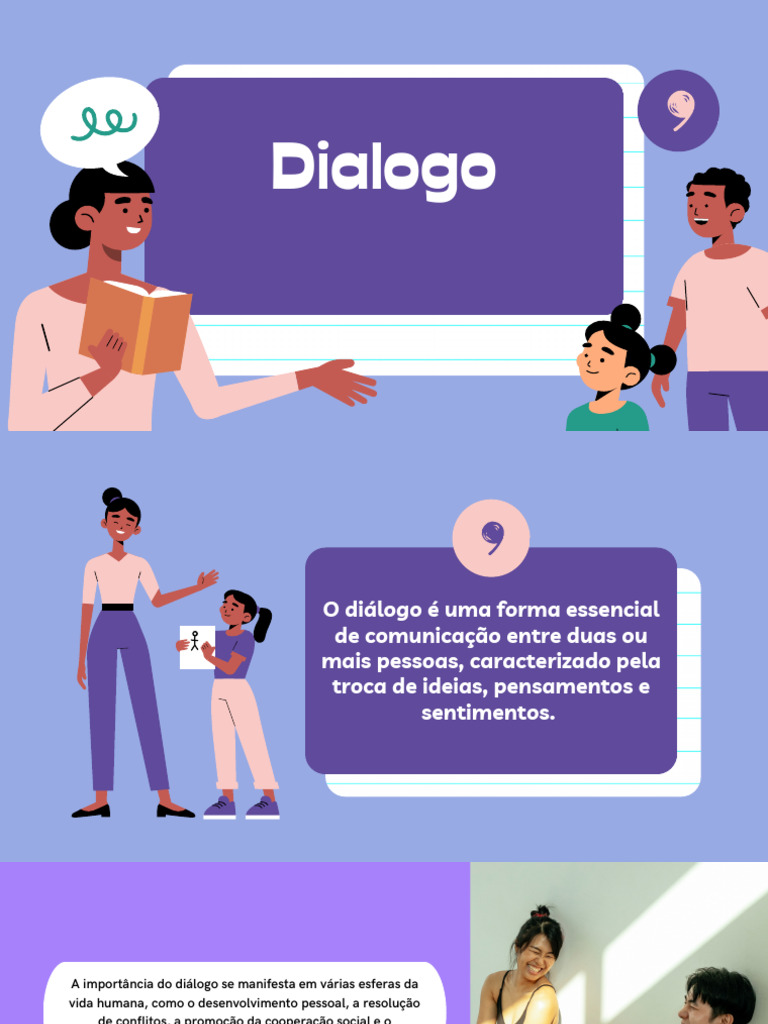 A Importância do Diálogo na Comunicação | PDF | Comunicação | Empatia