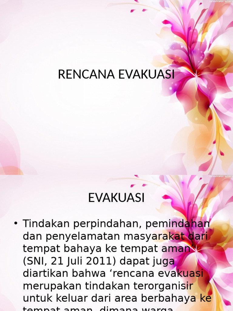 Denah Evakuasi Kantor yang Aman | PDF