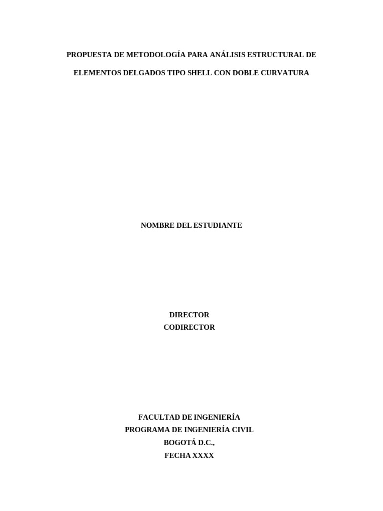 Metodología para Análisis de Shells | PDF | Método de elementos finitos ...