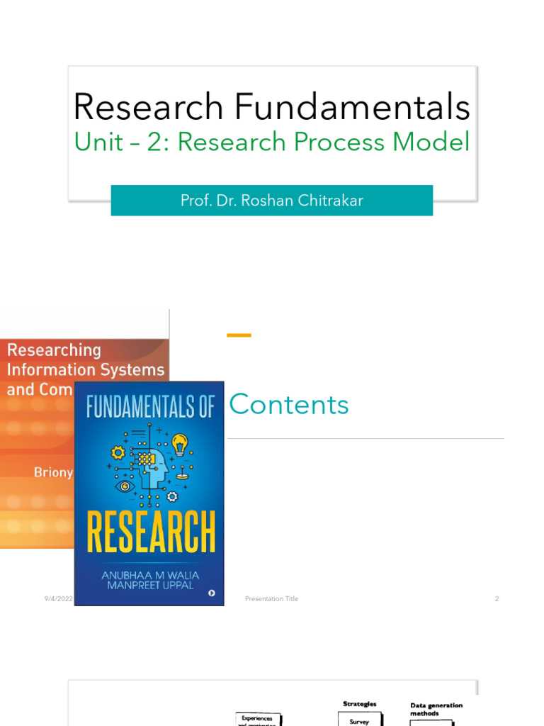 Research Process Model Overview | PDF | Level Of Measurement | Statistics