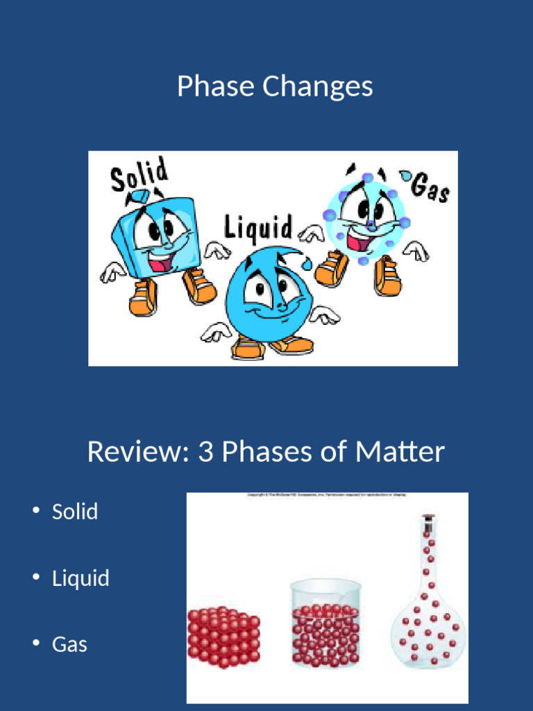 Phase Changes 1ST | PDF