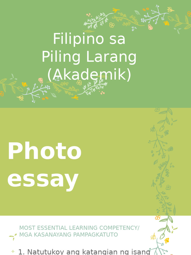 Photo Essay | PDF