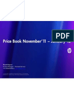 HP Base Business Price Book November'11 - January'12