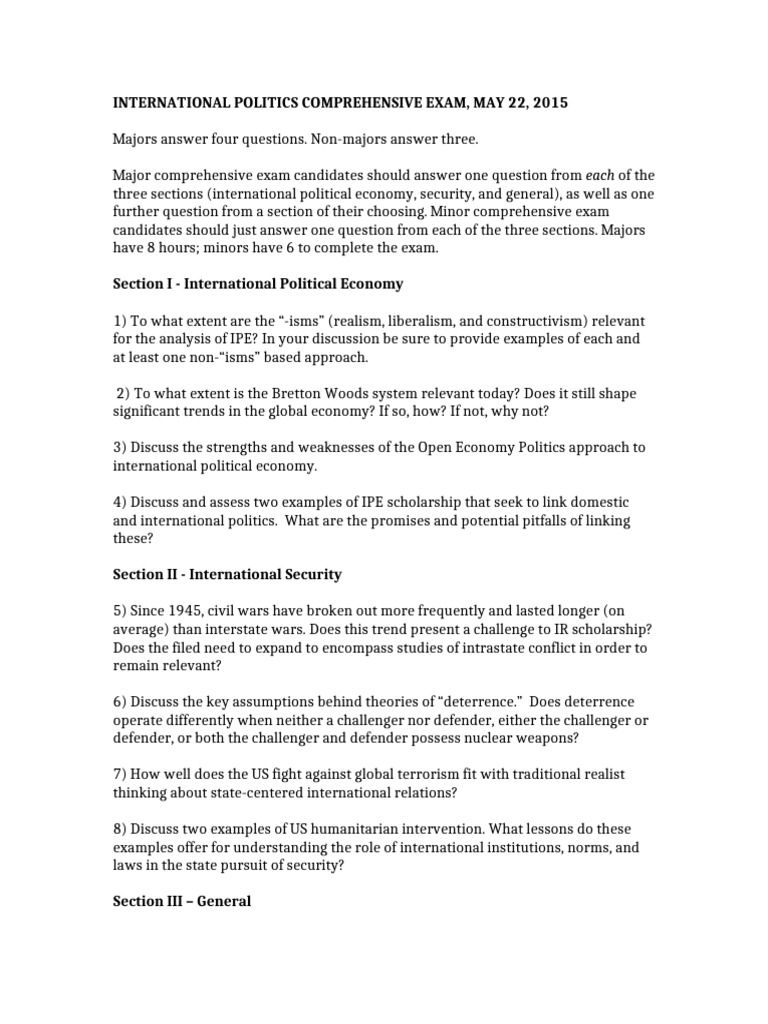 International Relations | PDF | Political Science | International Relations