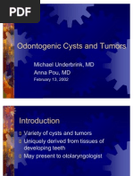 Odontogenic Tumors 2002 02 Slides