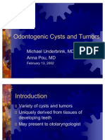 Odontogenic Tumors 2002 02 Slides