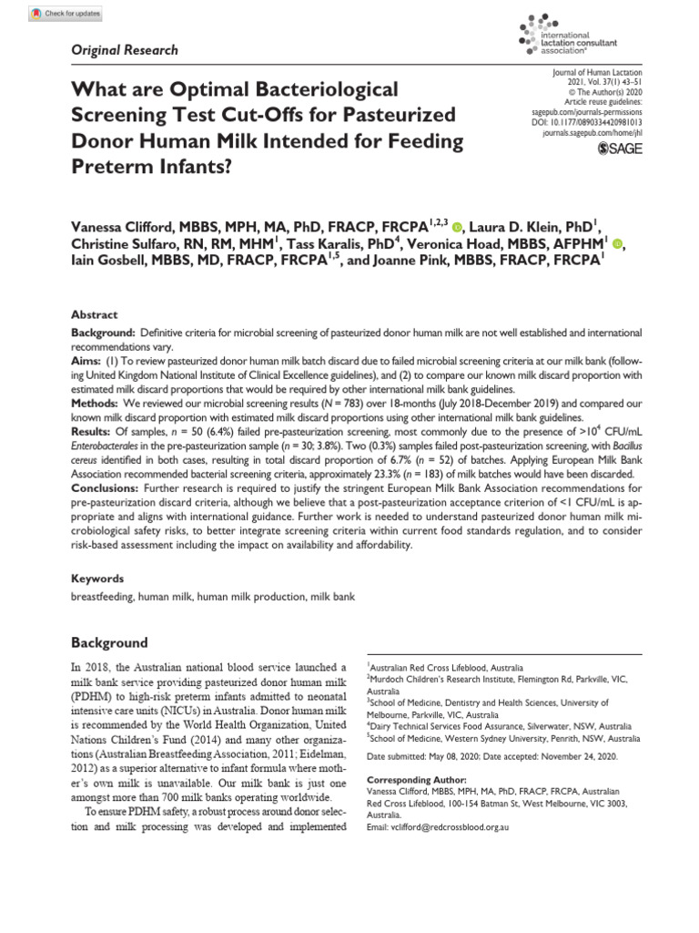 Optimal Bacteriological Standards for PDHM | PDF | Microbiology ...