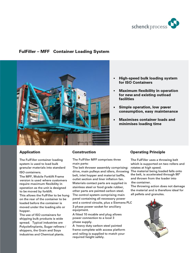 BVD9000gb FulFiller MFF Data Sheet (Oct13) | PDF | Density | Materials