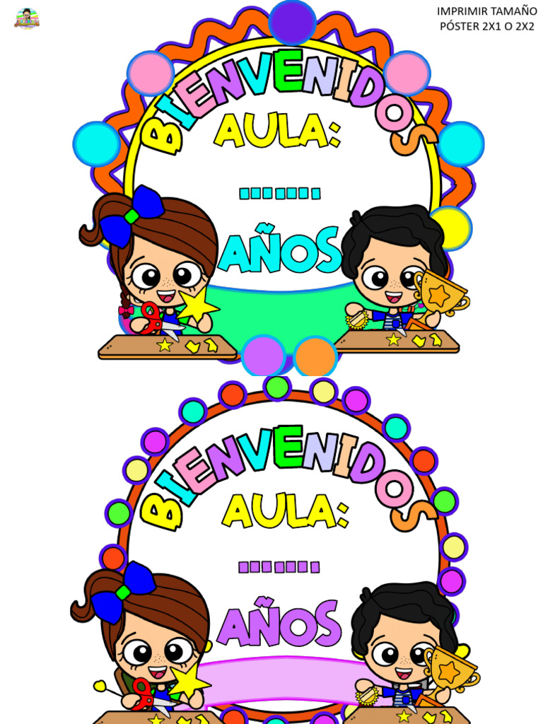 Letreros de Aula | PDF