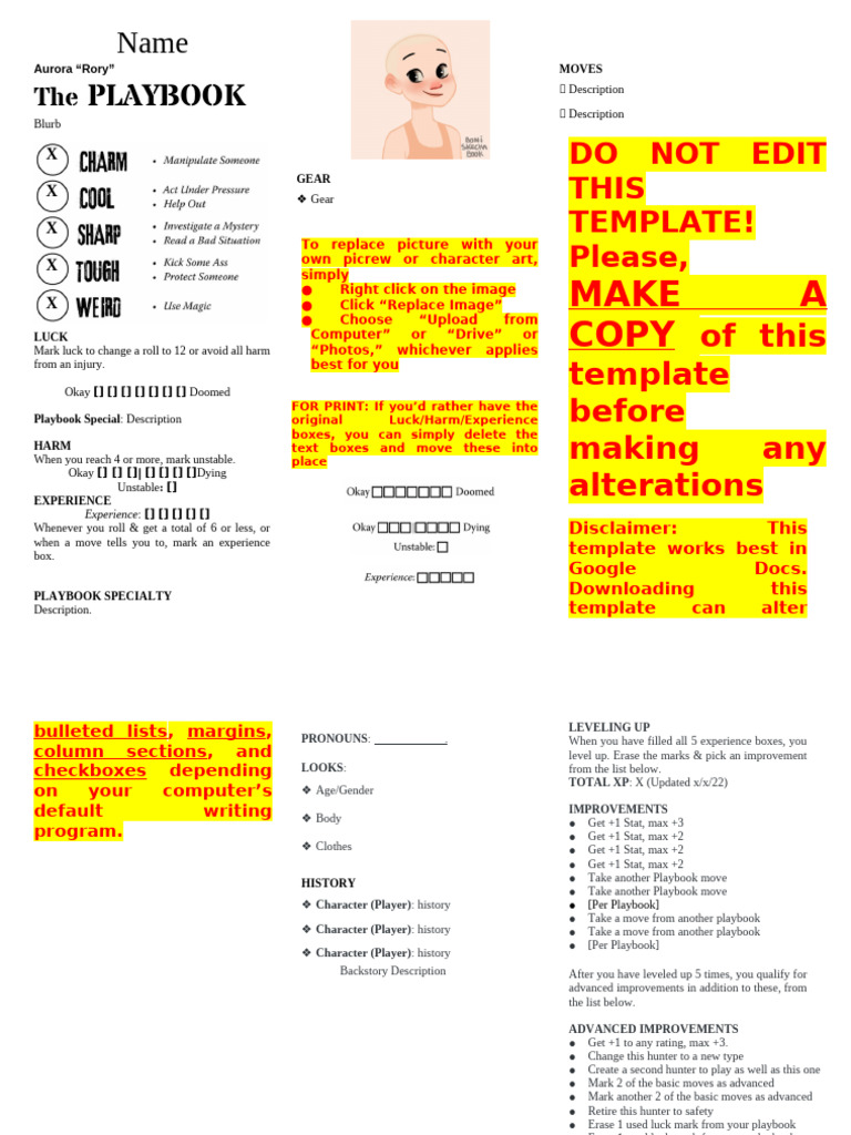 Google Docs Playbook Template | PDF | Software | Computing
