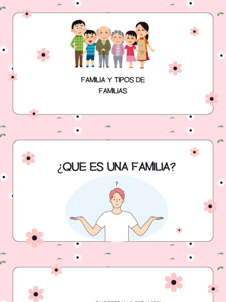 Familia y Tipos de Familias | PDF