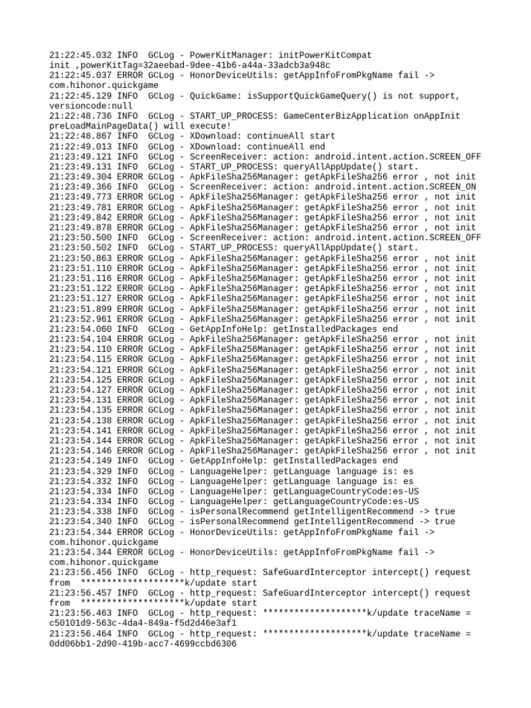 PowerKitManager Log Analysis Errors | PDF | Data Transmission | Online ...