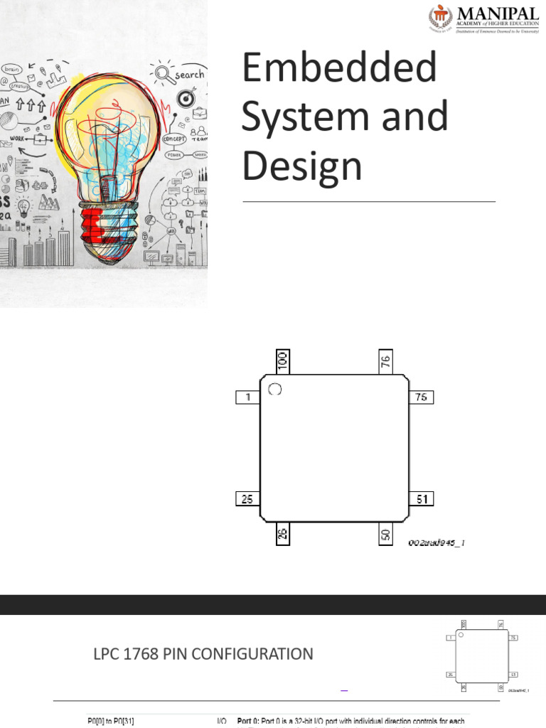 LPC1768 Pin Configuration Guide | PDF