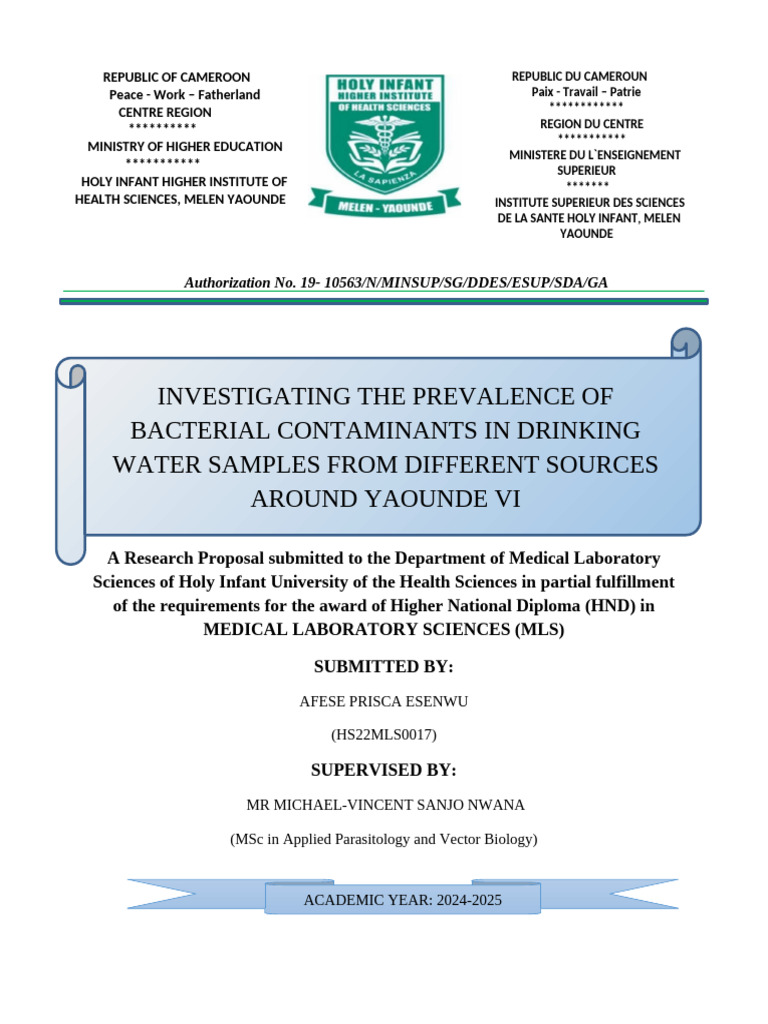 Pris Prop | PDF | Water Purification | Water Pollution