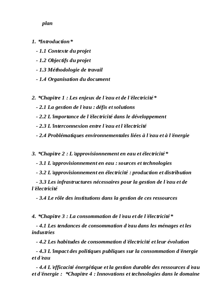 Gestion durable de l'eau et électricité PDF — free download