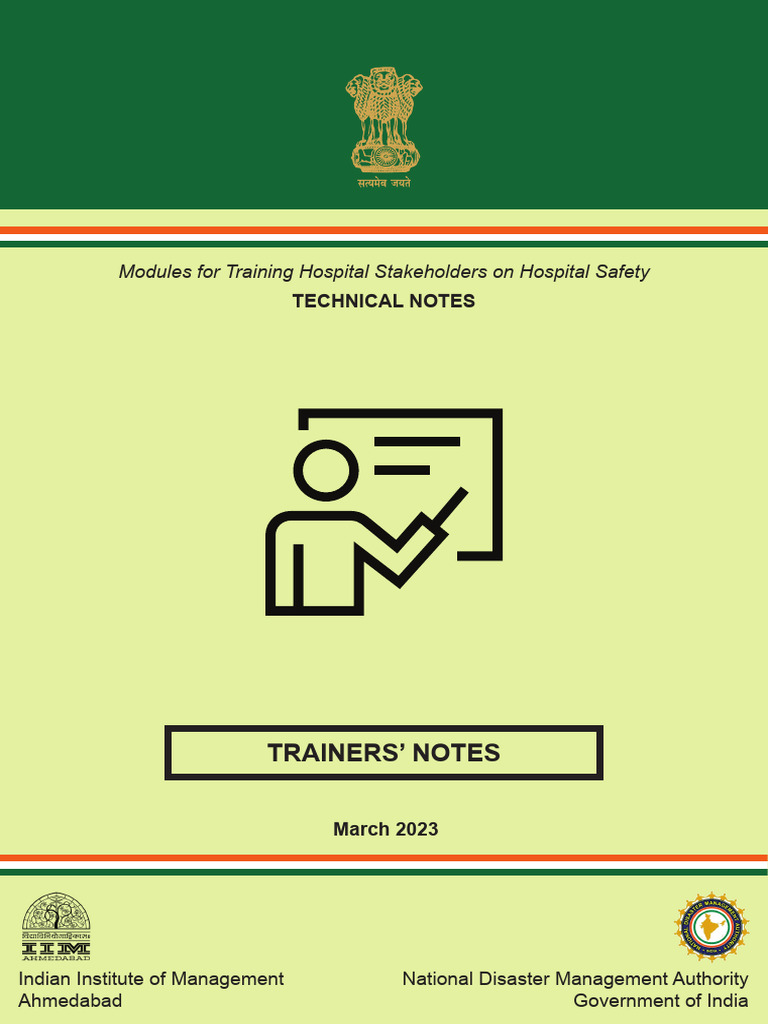 HDM Trainers Notes | PDF | Emergency Management | Disaster Risk Reduction