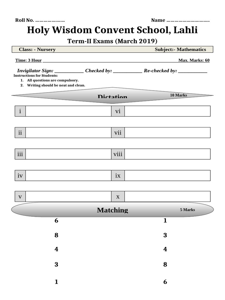Nursery Maths Worksheet: Dodging Counting | PDF