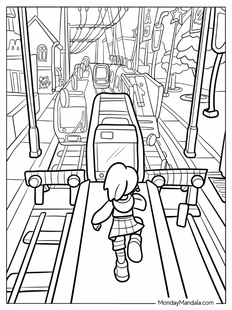Subway Surfer Tricky On Top of A Train | PDF