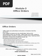 Office Note Format and Guidelines | PDF