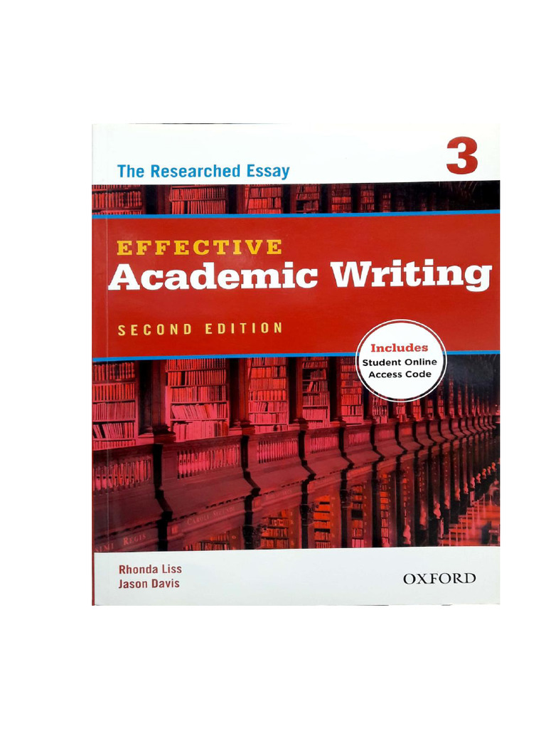 Effective Academic Writing 3 Compress | PDF