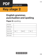 KS1 Maths SATs 2025: Arithmetic Paper | PDF
