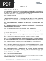 Uso correcto de 