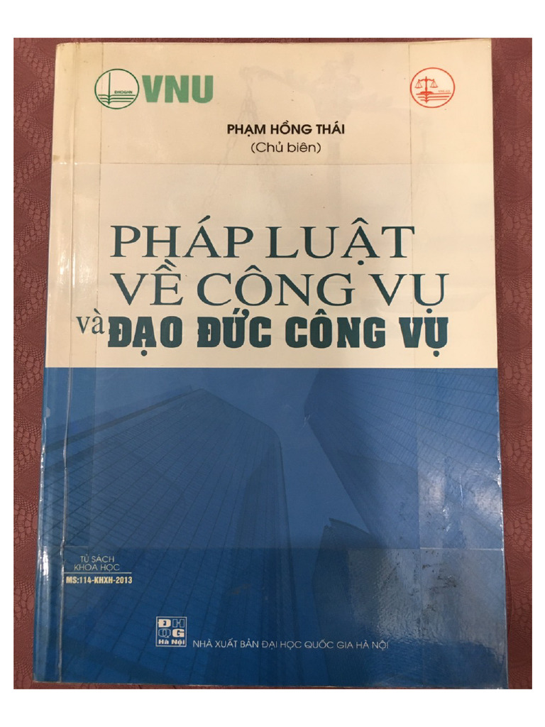 Phap Luat Ve Cong Vu Va Dao Duc Cong Vu | PDF