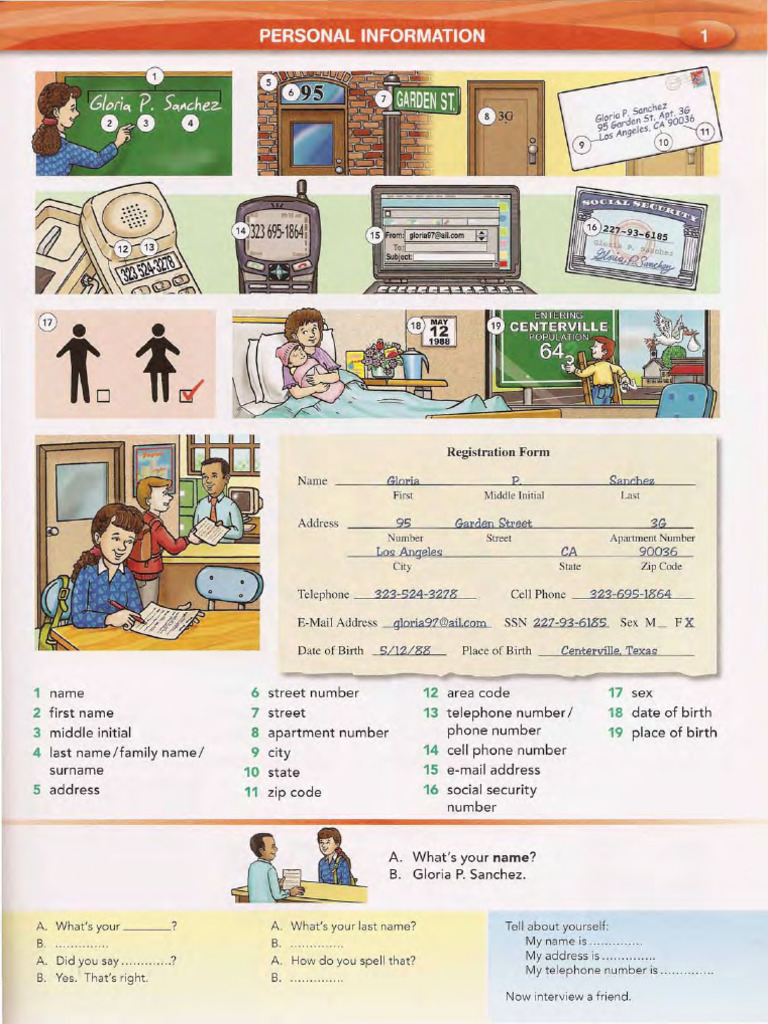 Personal Information | PDF