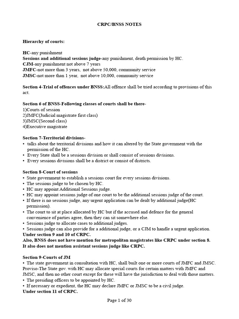 BNSS Arrest Procedures and Sections | PDF | Arrest | Arrest Warrant