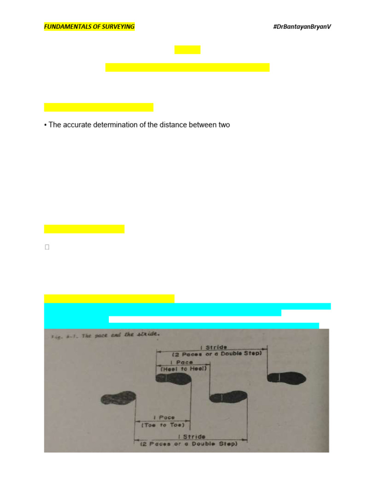 2 Measurement of Distance Error in Measurement | PDF | Surveying ...