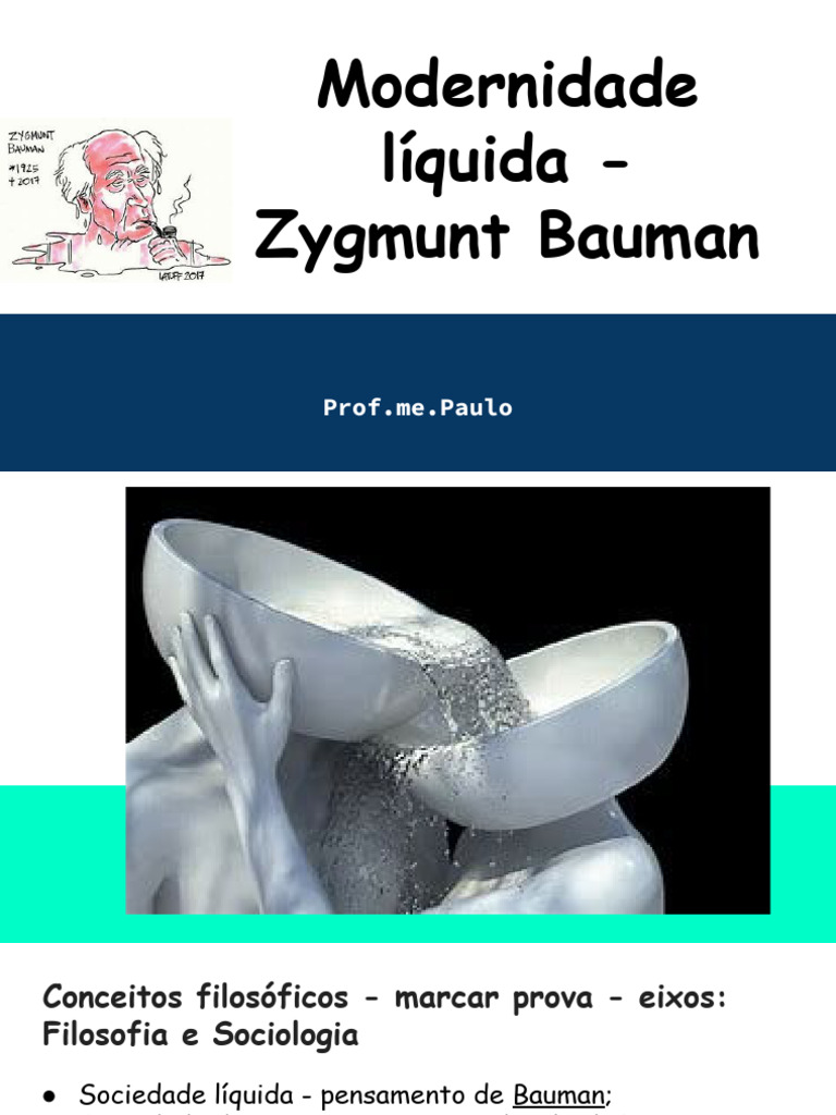 Entendendo a Modernidade Líquida de Bauman | PDF | Modernidade | Sociologia