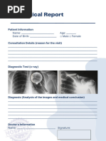 Radiology Report Template | PDF