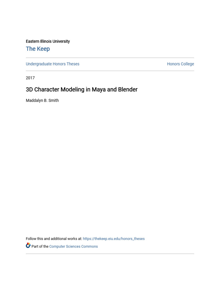 Comparing 3D Modeling in Maya and Blender | PDF | Usability | 3 D ...