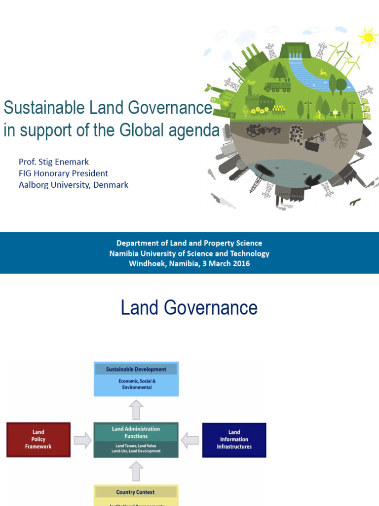Sustainable Land Governance Strategies | PDF | Sustainability ...
