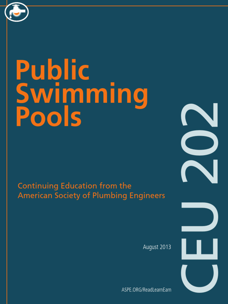 Public Pool Design and Safety Standards | PDF | Swimming Pool | Filtration