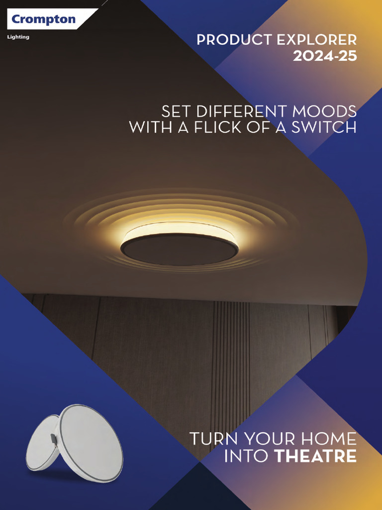 Crompton Lighting Product Catalogue 2024 | PDF | Lighting | Brand
