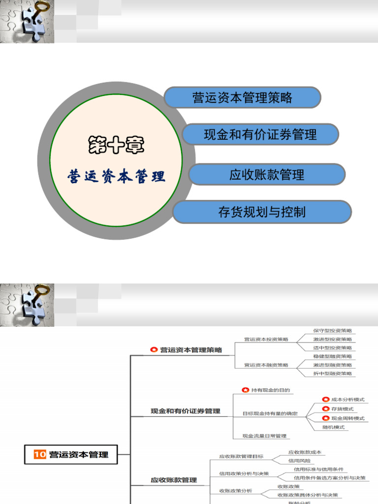 第十章营运资本管理（授课） | PDF