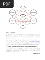 7-S Model - A Systemic Approach To Improving Organizations