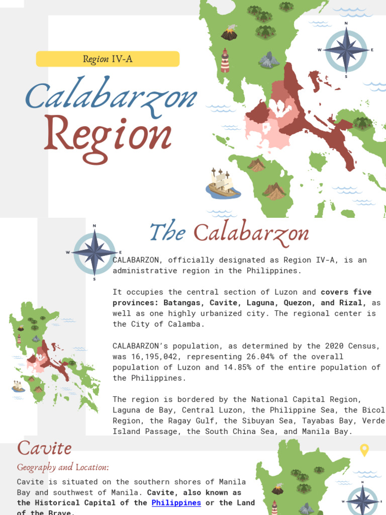 Explore Calabarzon: Provinces & Attractions | PDF | Asian Cuisine | Cuisine