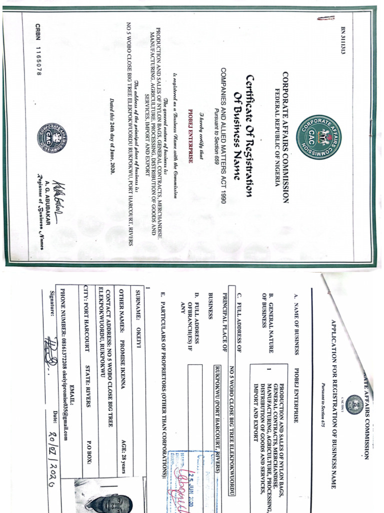 CAC Details | PDF