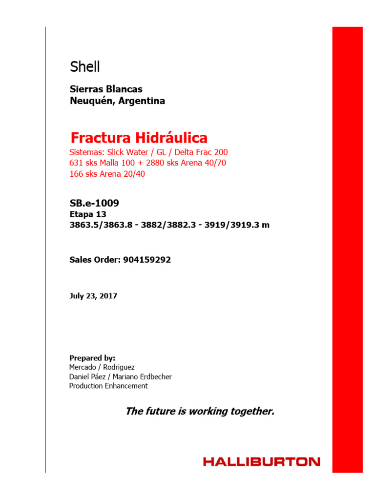 Fractura Con Bola en El Stack | PDF | Litro | Líquidos