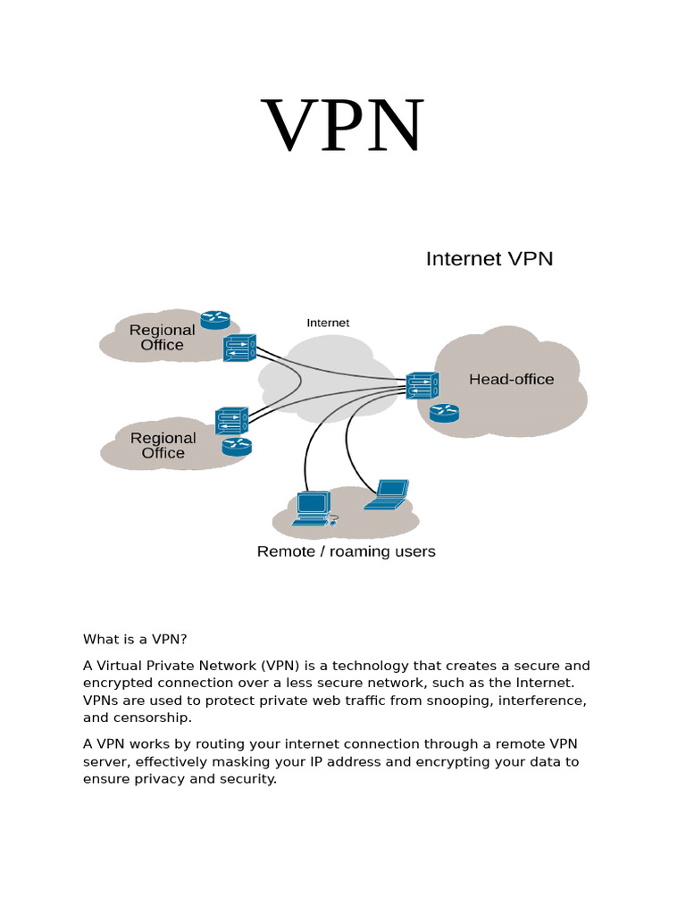 Understanding VPN: Types and Benefits | PDF | Computer Network ...