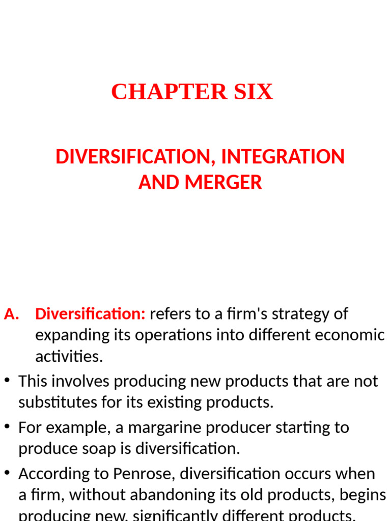 Chapter 6 | PDF | Mergers And Acquisitions | Monopoly