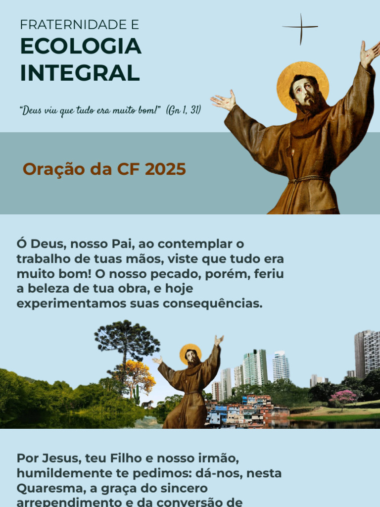 Fraternidade e Ecologia Integral CF 2025 | PDF