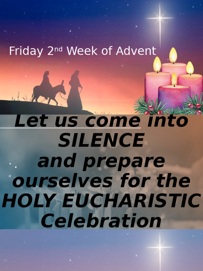 Advent Mass Celebration Guide | PDF | Lord's Prayer | Christian Worship ...